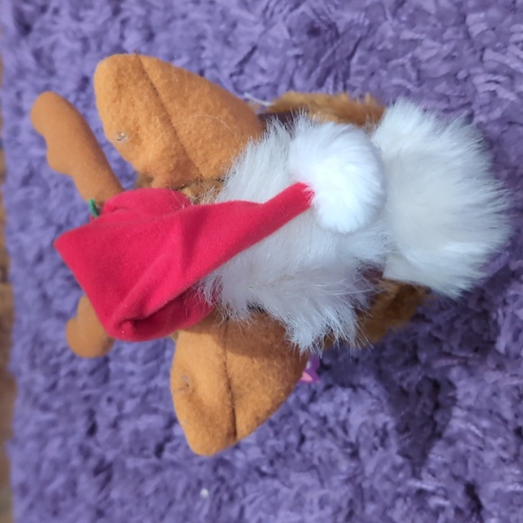 Vintage Reindeer Santa Hat Furby Tiger Toys 1999 Non Working - Picture 3 of 9